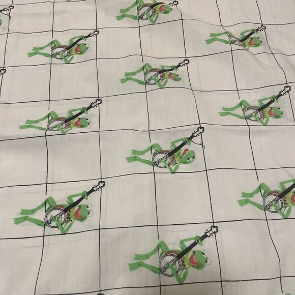 Martex Vintage Pillowcase 1980 Kermit Frog Banjo Jim Henson Muppets - Picture 3 of 7